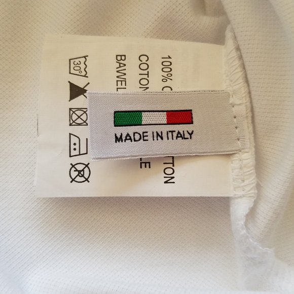 New Men's Impulso Italian While Shirt Long Sleeves 100% Cotton - Picture 12 of 14